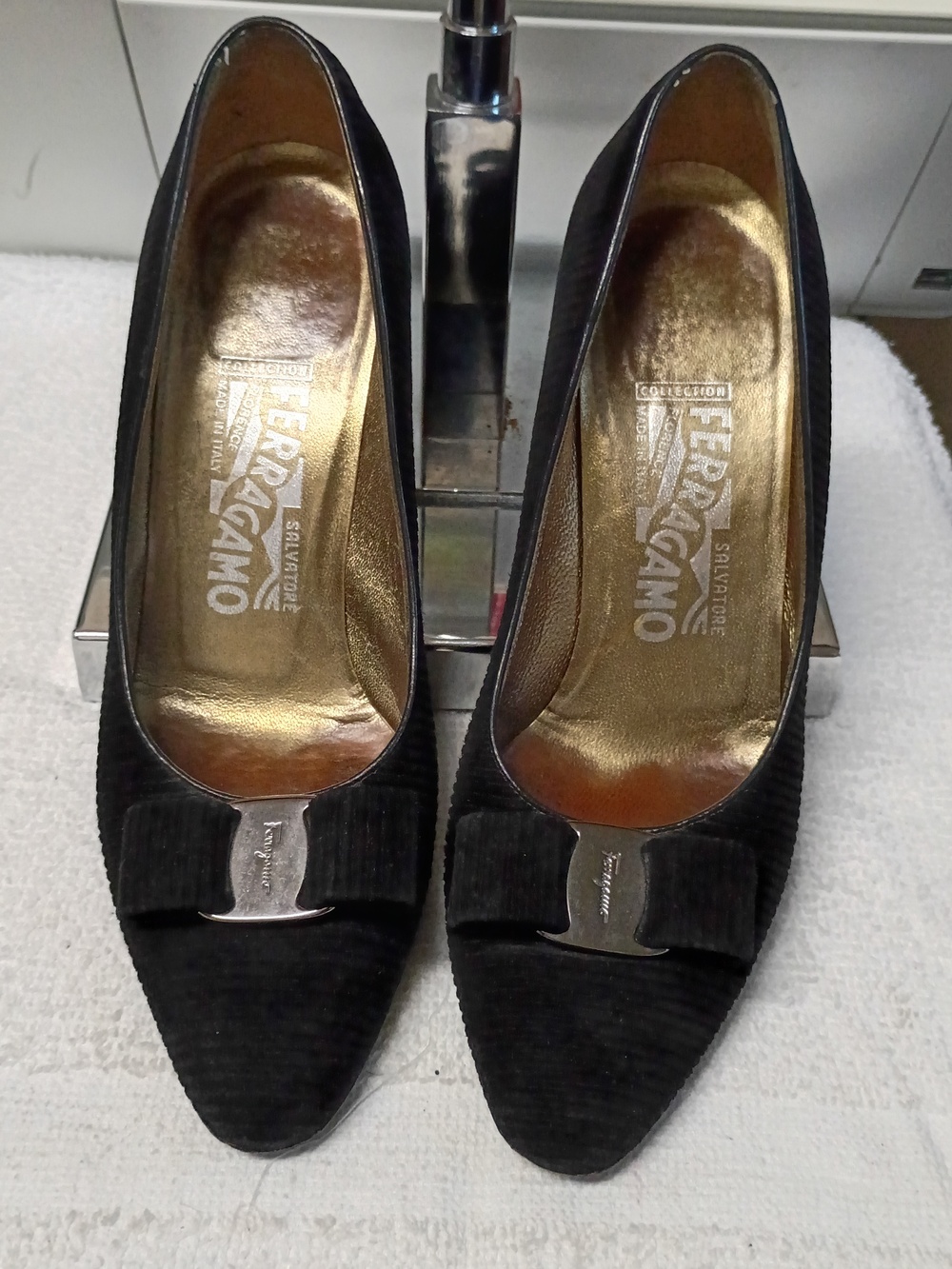 Salvatore Ferragamo Vara Bow Phantasia Pumps